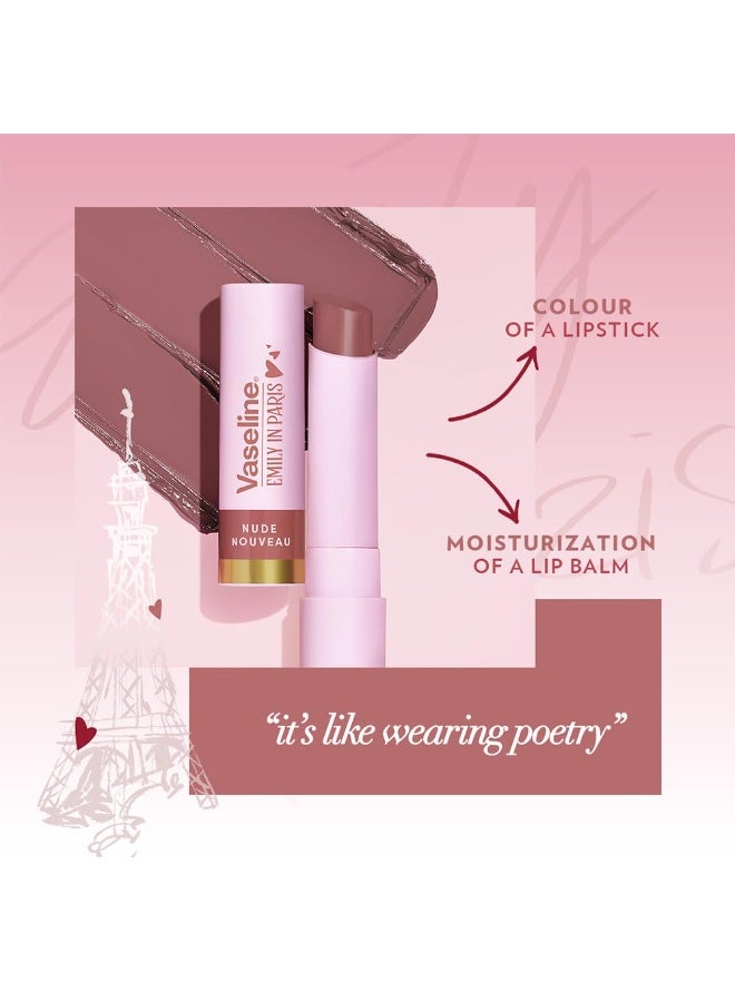 Vaseline  Nouveau Emily in Paris Limited Edition  Tinted Lip Balm Stick 3g (Pack of 2) - Image 2